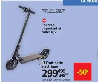 Conforama Trottinette électrique offre