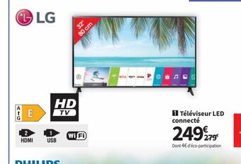 Conforama Téléviseur Led Connecté offre