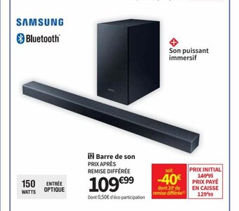 Conforama Barre De Son offre