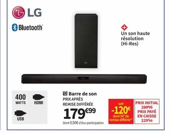Conforama Barre De Son offre