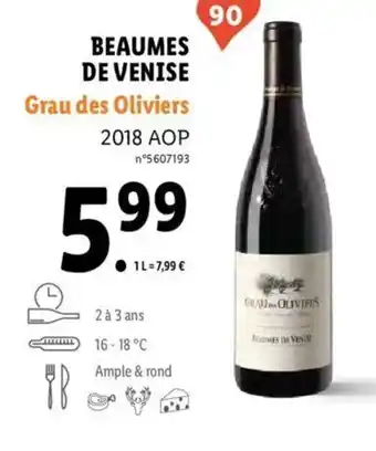 Beaumes de Venise Grau des Oliveirs