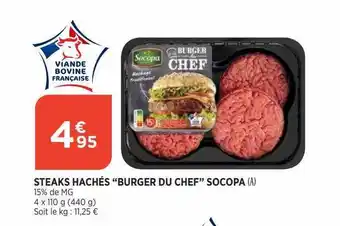 Bi1 Steaks Hachés offre