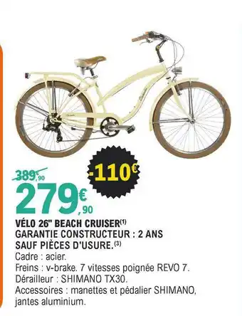 E.Leclerc Vélo 26 offre