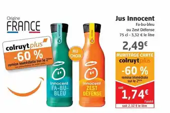 Colruyt Jus Innocent offre