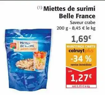 Miettes De Surimi Belle France