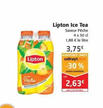 Colruyt Lipton Ice Tea offre