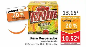 Colruyt Bière Desperados offre