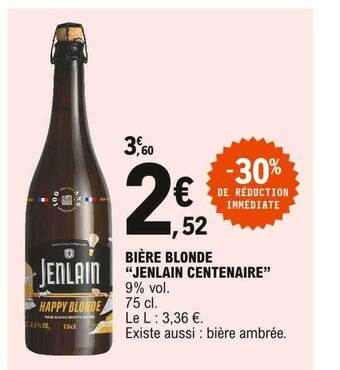 E.Leclerc Bière Blonde offre
