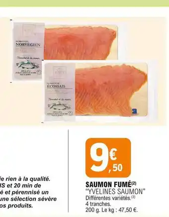 E.Leclerc Saumon Fumé offre
