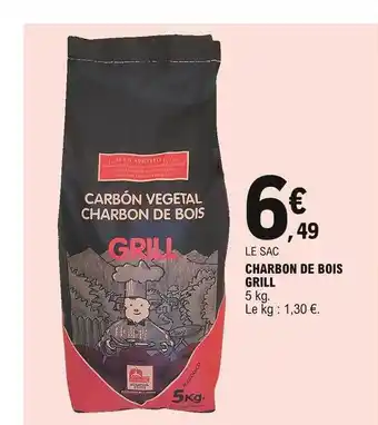 E.Leclerc Charbon De Bois Grill offre