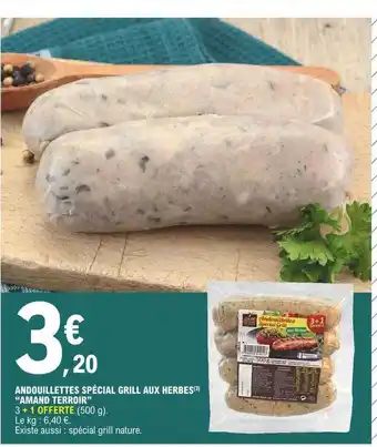 E.Leclerc Andouillettes Spécial Grill Aux Herbes offre