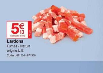 Promocash Lardons offre