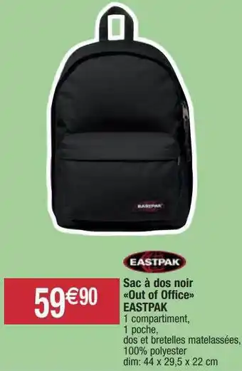 Sac à Dos Noir «out Of Office» Eastpak