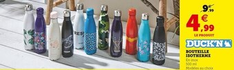 Super U Duck'n bouteille isotherme offre