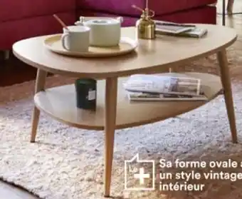 BUT Table basse Columbus vintage offre