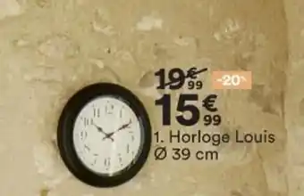 BUT Horloge Louis Ø 39 cm offre