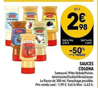 Sauces Colona