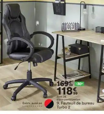 Fauteuil de Bureau Turbo 2