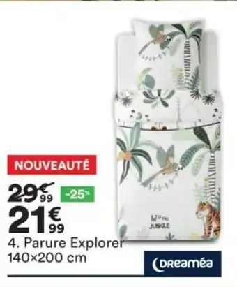 BUT Parure Explorer 140x200cm offre