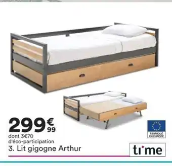 BUT Lit Gigogne Arthur offre