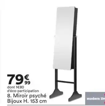 BUT Miroir Psyché Bijoux 153cm offre