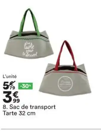 BUT Sac de Transport Tarte 32cm offre