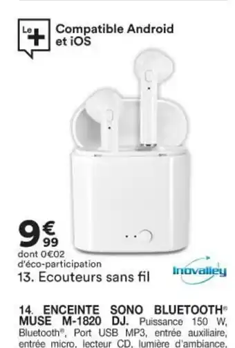 BUT Ecouteurs Sans Fil offre