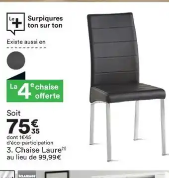 BUT Chaise Laure offre