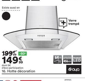 BUT Hotte Décoration offre