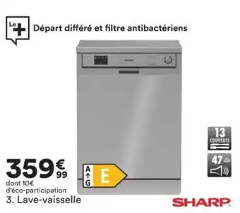 BUT Sharp Lave-Vaisselle offre