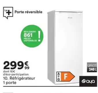 BUT Réfrigérateur 1 Porte offre