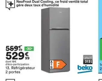 BUT Beko réfrigérateur 2 Portes offre