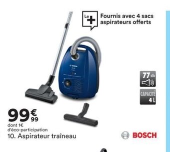 BUT Bosch Aspirateur Traîneau offre