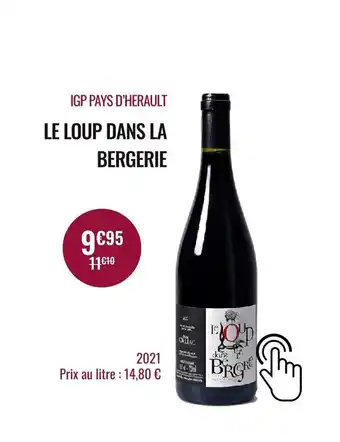 IGP Pays d'Herault Le Loup Dans La Bergerie