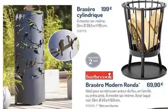 Braséro Modern Ronda Barbecook