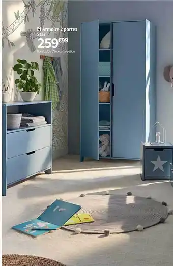 Conforama Armoire 23 Portes Star offre