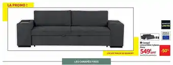 Conforama Canapé Convertible 3 Places Dany offre
