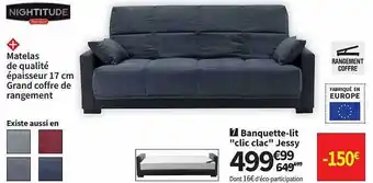 Conforama Banquette-lit offre