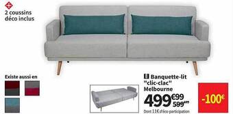 Conforama Banquette-lit offre