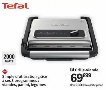 Conforama Grille-viande Tefal offre