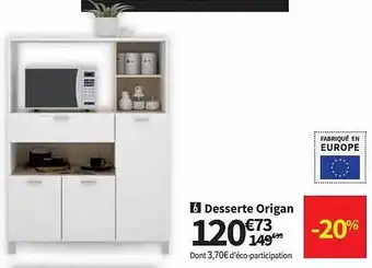 Conforama Desserte Origan offre