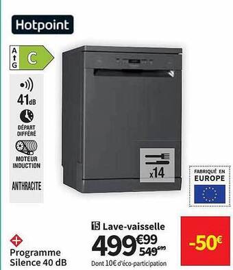 Conforama Lave-vaisselle offre