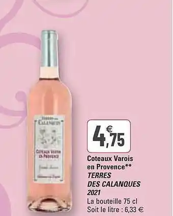 CĂŽteaux Varois En Provence Terres Des Calanques 2021