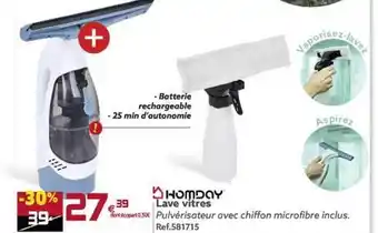 Lave Vitres Homday