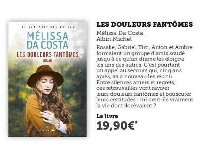 Resume Les Douleurs Fantômes Mélissa Da Costa