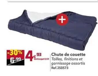 Gifi Chute De Couette offre
