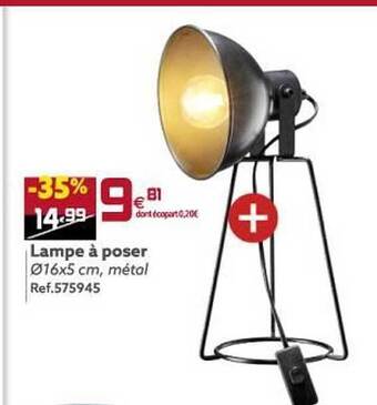 Gifi Lampe à Poser offre