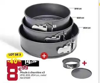 Gifi Moule De Charnière X2 offre