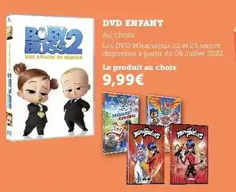 Hyper U Dvd Enfant offre