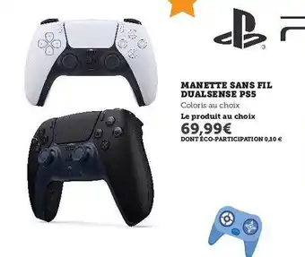 Hyper U Manette Sans Fil Dualsense Ps5 offre